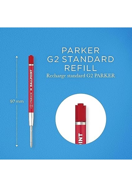 Pk Ekonomik Tükenmez Refill 2'li Bls, M Uç, Kırmızı modelleri