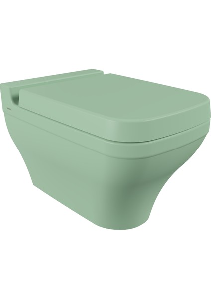 Bocchi Scala Asma Klozet Mat Mint Yeşil Kapak Dahil 1080-033-0128
