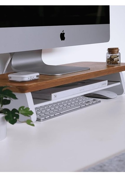 Wood Küçük Monitör Standı (Meşe) fırsatları