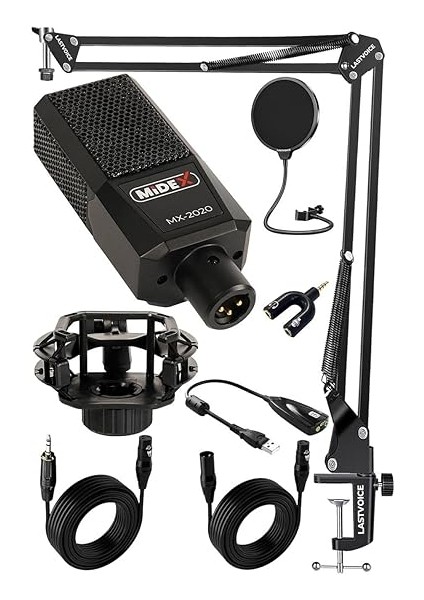 MX-2020 Stf Stüdyo Kondenser Mikrofon Stand Filtre modelleri