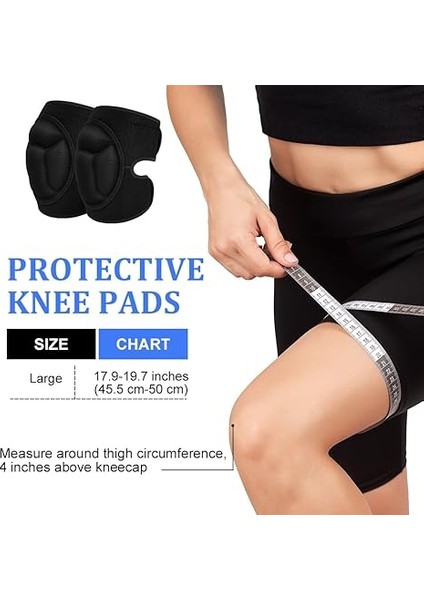 Koruyucu Dizlikler, 20 mm Köpük Pedli 2 Dizlik Çalışması, Çarpışma Önleyici Sünger Kalın Dizlik, Bahçe Işleri Fayans Inşaat Temizleme Jogging Voleybol Için fiyatları