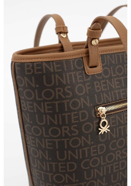 BENETTON KADIN KOL ÇANTASI KAHVE-TABA BNT1646 fırsatları