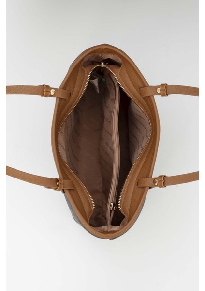 BENETTON KADIN KOL ÇANTASI KAHVE-TABA BNT1646