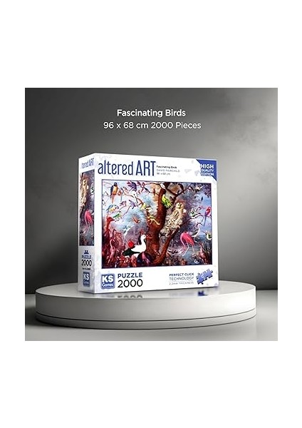 Fascinating Birds 2000 Parça Puzzle -Ks Puzzle modelleri