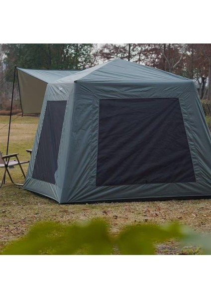 Tenteli Oxford Kumaş Şişme Çadır 4-5 Kişilik 233X233X190CM fırsatları