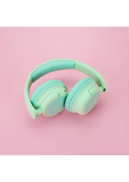Güvenli Ses Sınırlı 60 Saat Oynatma Süreli Çocuk Kulaklığı Yeşil fiyatları