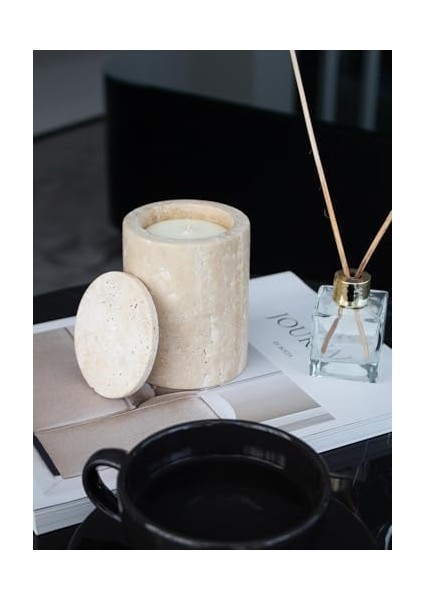 No: 8 Travertine | Mermer Mum fiyatları