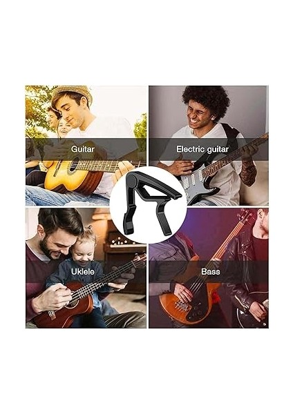 Yonca Nemesis Fc-75 Gitar Ukulele Saz Bağlama (Kısa-Uzun) Akustik Klasik Electro Guitar Capo (Beyaz) fırsatları