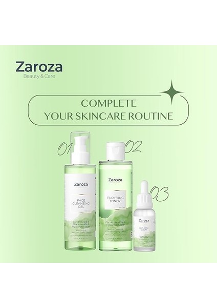 Arındırıcı & Gözenek Sıkılaştırıcı Yeşil Tonik Glycolic Asit & Hyaluronic Asit 200 ml indirimleri