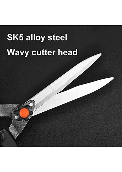 Bahçe Çit Makası Alüminyum Saplı Budama Budayıcılar, Karbon Çelik Bıçaklar, Ağır Hizmet Yumuşak Tutma Saplı, Manuel Düzeltici fırsatları