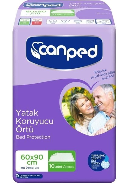 Canped Yatak Koruyucu Örtü, 60X90 Santimetre