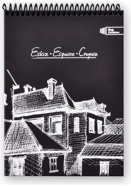 188436 Eskiz Def.a4 Container Siyah 50YP 510253