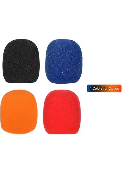 5 Adet El Mikrofonu Camlar Mic Köpük Kapakları ile Uyumlu Standart Top Tipi Mikrofonlar Için Ktv Karaoke Dj modelleri