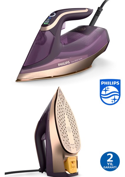 8000 Serisi Azur Buharlı Ütü, Kumaşa Göre Akıllı Isı Ayarlama, Optimaltemp Teknolojisi + Mutfak Tartısı indirimleri