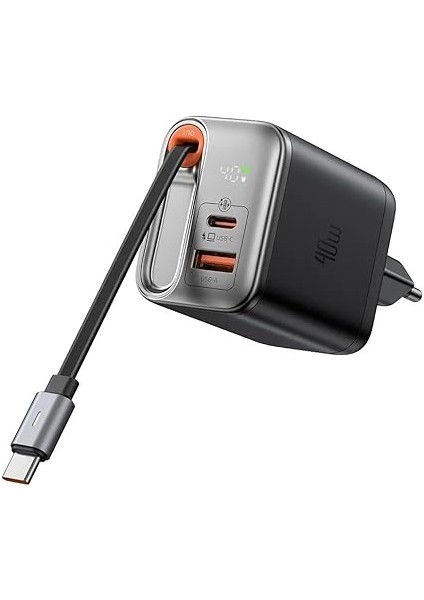 CH-4281 40W Gan Typec Kablolu Hızlı Şarj Adaptörü fiyatları