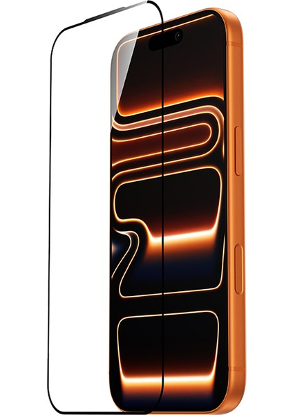 iPhone 17 Pro Max Uyumlu Benks Glass Warrior 2.0 Ar-Ezfita Ekran Koruyucu Uygulama Aparatlı Şeffaf