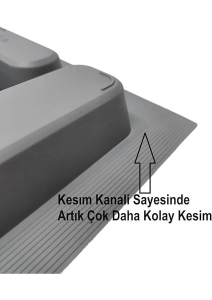 86/49 cm Cekmece Içi Kasıklık Grı 78,5/40 cm Kadar Kesılebılır fırsatları