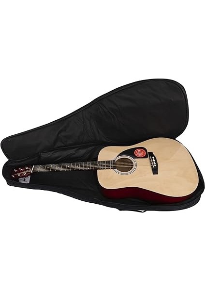 Case 01 Serisi Siyah Akustik Gitar Çantası fırsatları