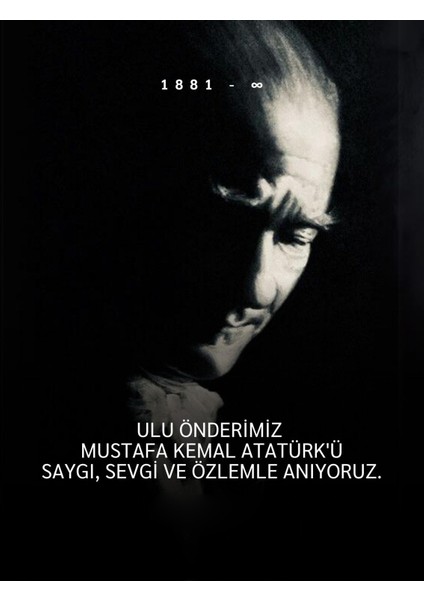 10 Kasım Atatürk'ü Anma Günü Okul Etkinlik Kumaş PANO150X200 cm fiyatları