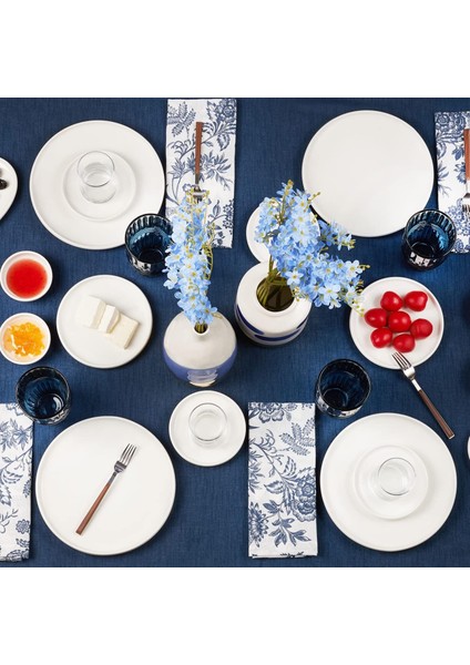 Cordelia 26 Parça Kahvaltı Seti - Beyaz