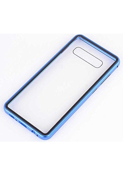 S10 ile Uyumlu Devrim Mavi Cep Telefonu Kılıfı