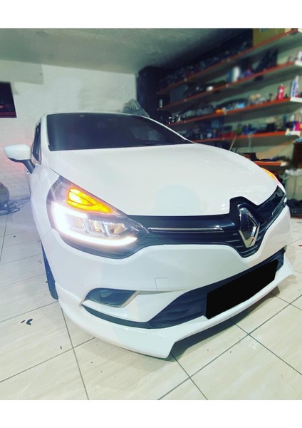 Renault Clio 4 Makyajlı Ön Ek 2016-2019 (Plastik) Boyasız