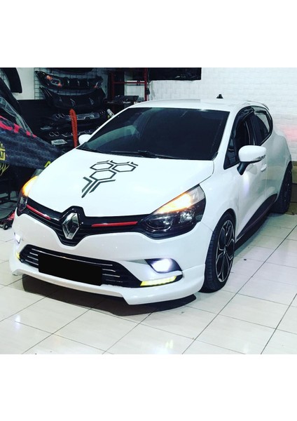 Renault Clio 4 Makyajlı Ön Ek 2016-2019 (Plastik) Boyasız