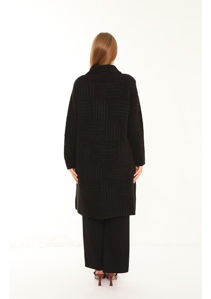 Triko Kaban Yakalı Cepli Desenli fırsatları