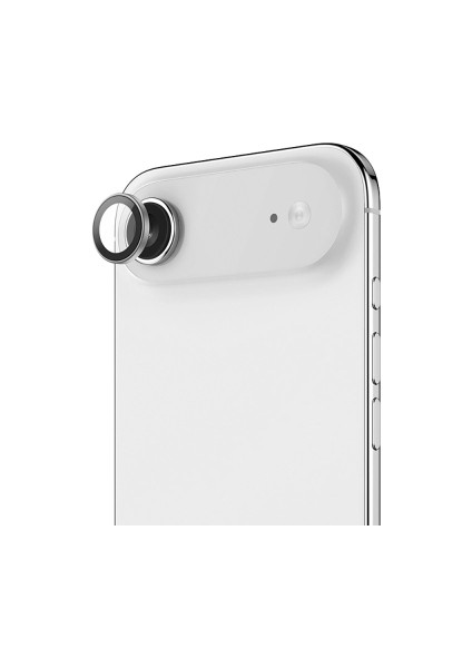 iPhone 17 Air Uyumlu Benks Glass Warrior Cam Kamera Lens Koruyucu Gümüş