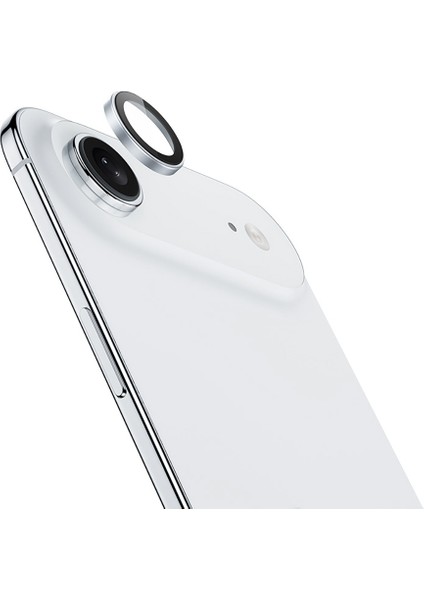 iPhone 17 Air Uyumlu Benks Glass Warrior Cam Kamera Lens Koruyucu Gümüş modelleri