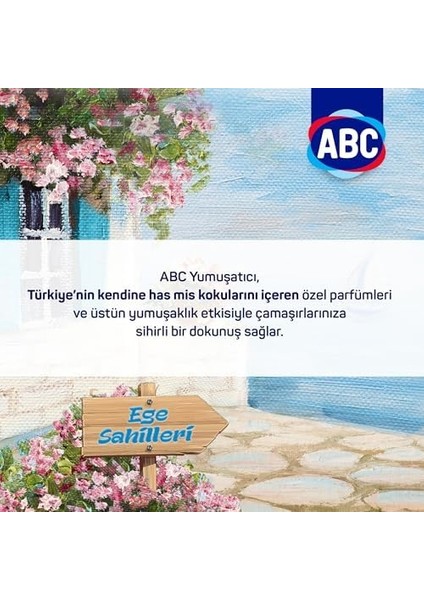 Abc Ege Sahilleri 50 Yıkama Çamaşır Yumuşatıcısı (1 x 5000 Ml) fiyatları