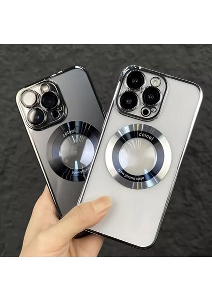 Colnel 11 ile Uyumlu Efsane Telefon Kılıfı Mercek ve Hoparlör Korumalı ile Uyumlu Ip 11 (Siyah) modelleri