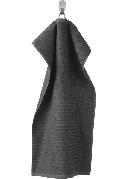 Havlusu, Koyu Gri, 40X70 cm