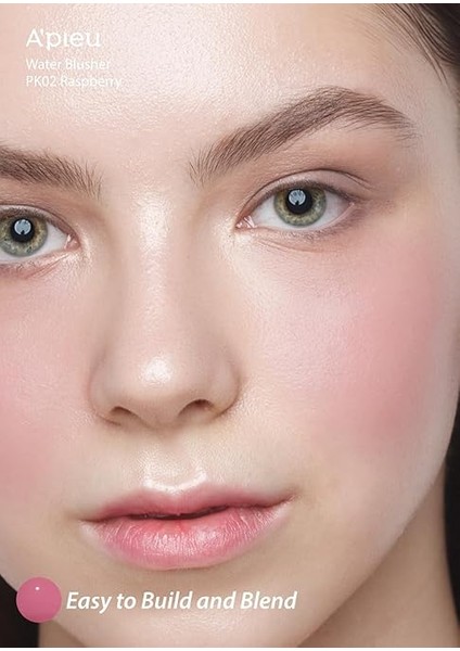 Meyve Kokulu, Nemlendirici, Doğal Görünümlü Sıvı Allık Juicy-Pang Water Blusher PK02 modelleri