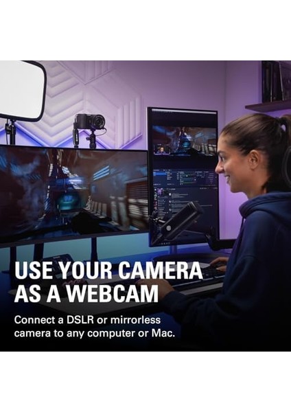 Cam Link 4k, Harici Kamera Kartı, ile Akış ve Kayıt, Video Kamera, Video Konferans, Ev Ofis, Oyun, Obs, Yakınlaştırma, Ekipler, Pc/mac Için 1080P60 Webcam Olarak Actioncam modelleri