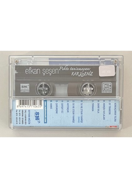 Efkan Şeşen Pekte Tanınmayan Karadeniz Kaset (Orijinal Dönem Baskı Kaset) fiyatları