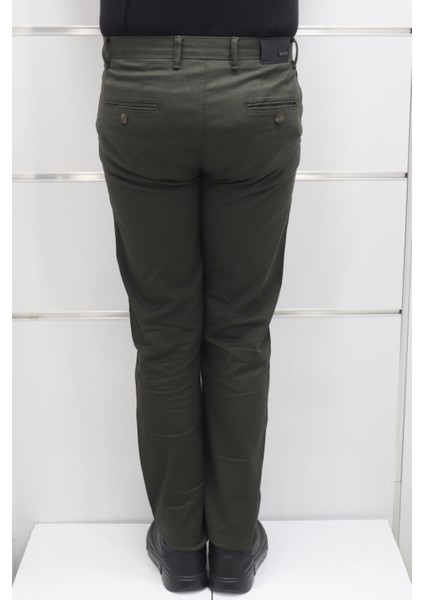 Fistan Store Erkek Düz Yüksek Bel Rahat Kalıp Boru Paça Keten Pantolon fırsatları