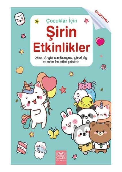 Çocuklar Için Şirin Etkinlikler - Çıkartmalı