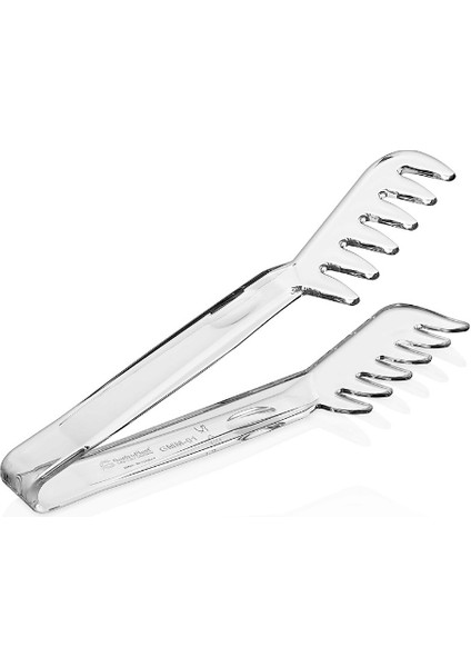 Makarna, Salata, Sebze ve Et Servisi Için Isıya Dayanıklı Polikarbon Servis Maşası