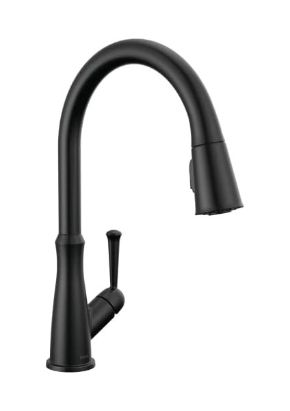 Musluk Westville Mat Siyah Mutfak Bataryası Siyah, Çekmeli Püskürtücülü Mutfak Bataryaları, Mutfak Lavabo Bataryası, Manyetik Yerleştirme Püskürtme Kafası, Mat Siyah 9110-BL-DST fiyatları