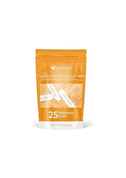 Juvenis Skin Balance Besleyici El Kremi Seyahat Seti