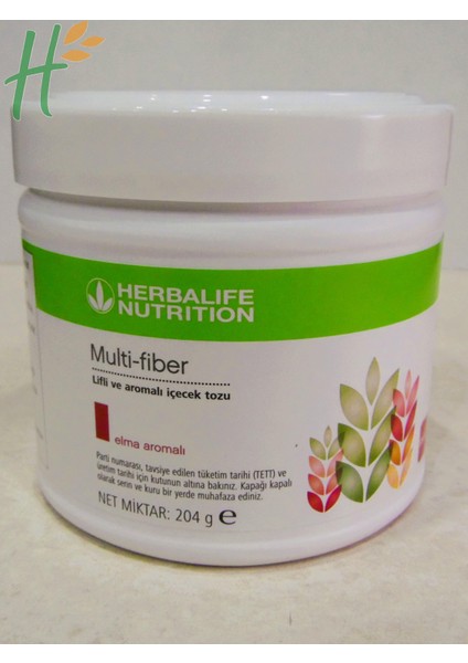 Multi-Fiber - Lif Takviyesi ve Elma Aromalı Içecek Tozu 204 G