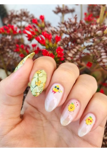 Artikel Mini Limonlar Tırnak Dövmesi, Tırnak Tattoo, Nail Art, Tırnak Sticker fiyatları