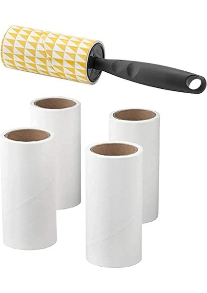 Bastis Lint Roller Gri 5 Parça Lint Rulosu
