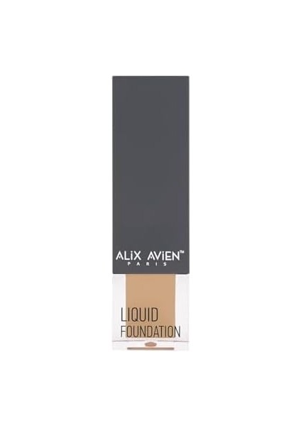Alıx Avıen Güneş Koruyucu SPF35 Nemlendirici Etkili Kremsi Likit Fondöten - Liquid Foundation 305 Warm Sand