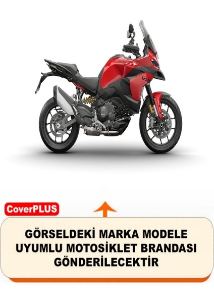 Ducati Multistrada V2 S Branda (Arka Çanta Uyumlu) Motosiket Brandası (Siyah Renk) Motor Örtüsü Çadır Su Geçirmez Motosiklet Kılıfı Motor Brandası fiyatları