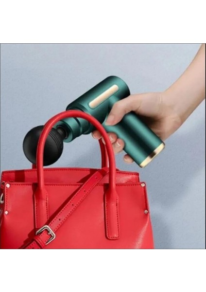 Profesyonel Şarjlı Masaj Aleti - 4 Farklı Başlık Ergonomik ve Taşınabilir Tasarım Body Fitness fırsatları