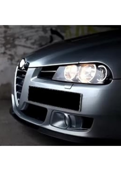 Alfa Romeo 166 Uyumlu Evrensel Universal 3 Parça Cupra Kupra Ön Ek Tampon Dili Lip Esnek Karlık modelleri