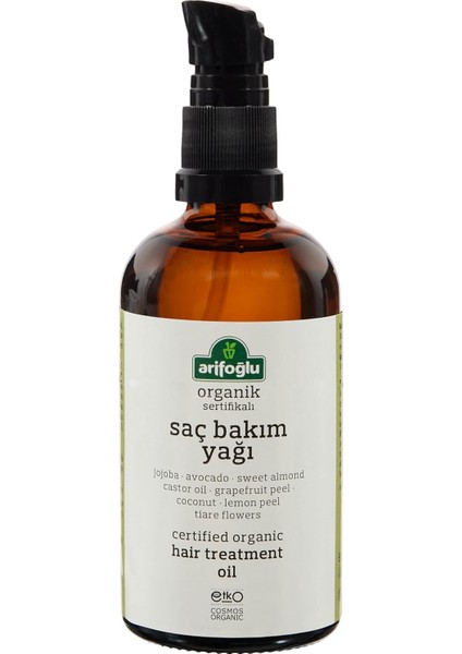 Arifoğlu Organik Saç Bakım Yağı 1 Paket 100ML fiyatları