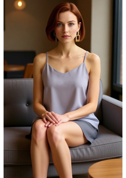 Kadın Basic Ince Askılı V Yaka Dokuma Bluz Yaz Modasının Vazgeçilmezi Kaliteli Şık Rahat Modern fırsatları